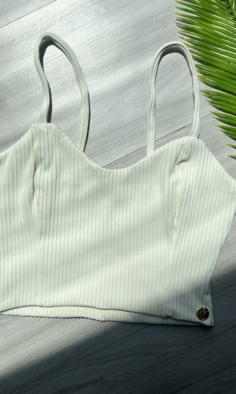 top alcinha donna chica creme top alcinha donna chica creme