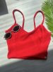 top alcinha donna chica vermelho