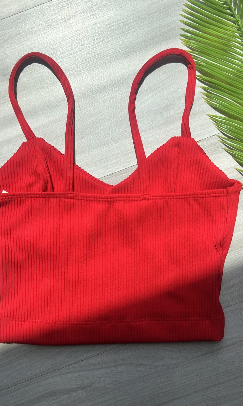 top alcinha donna chica vermelho top alcinha donna chica vermelho