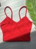 top alcinha donna chica vermelho