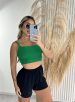 short bruna preto