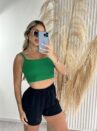 short bruna preto