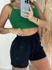 short bruna preto