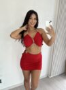 conjunto mary vermelho