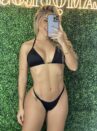 biquíni raquel poliamida preto