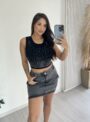 cropped lilica preto