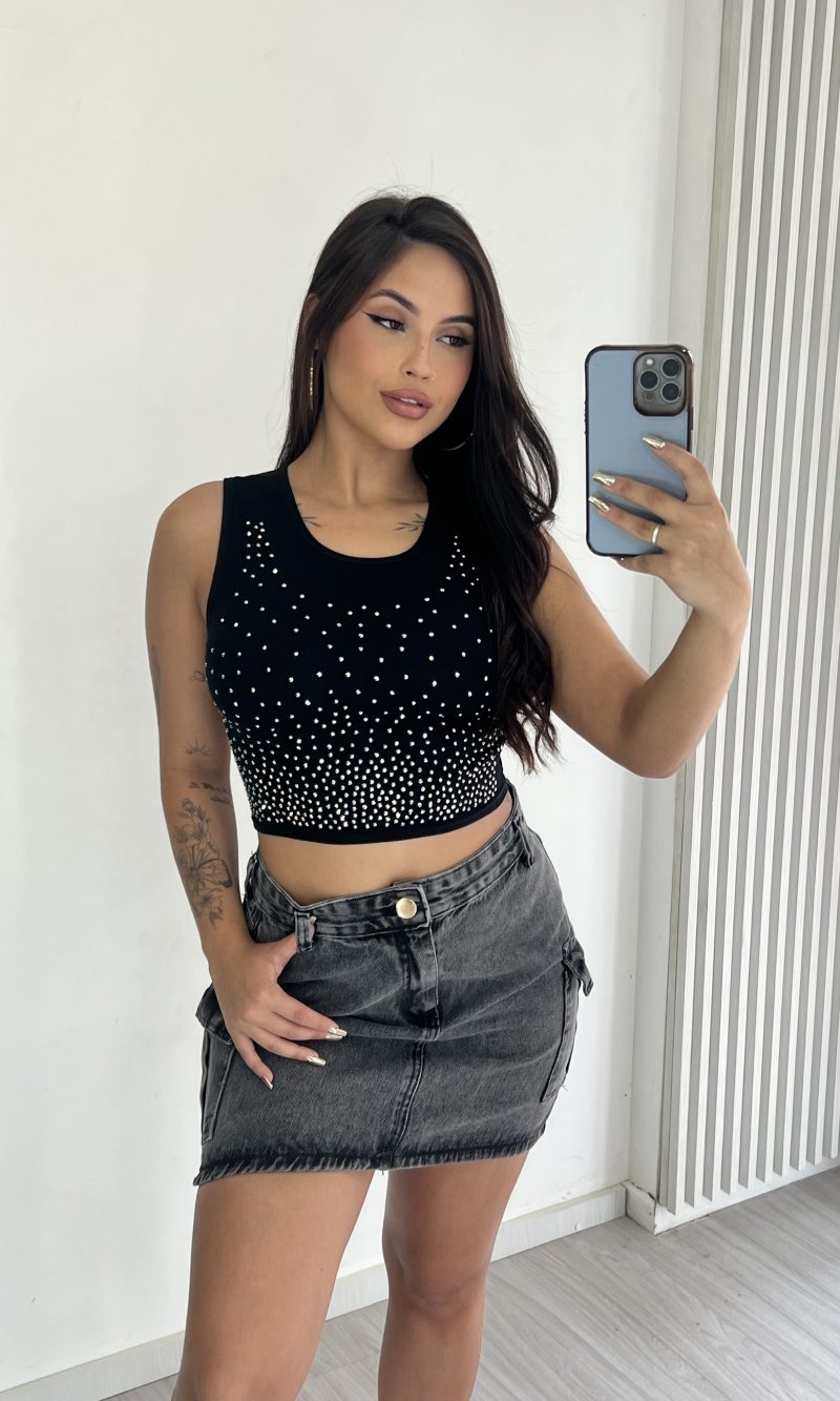 cropped lilica preto cropped lilica preto