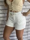 short lara alfaiataria off white