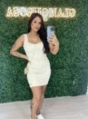 vestido regata dct redondo canelado donna chica gelo