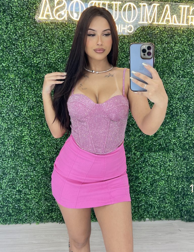 saia com short neca rosa saia com short neca rosa