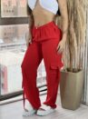 calça Ágata vermelho
