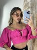 cropped roma rosa