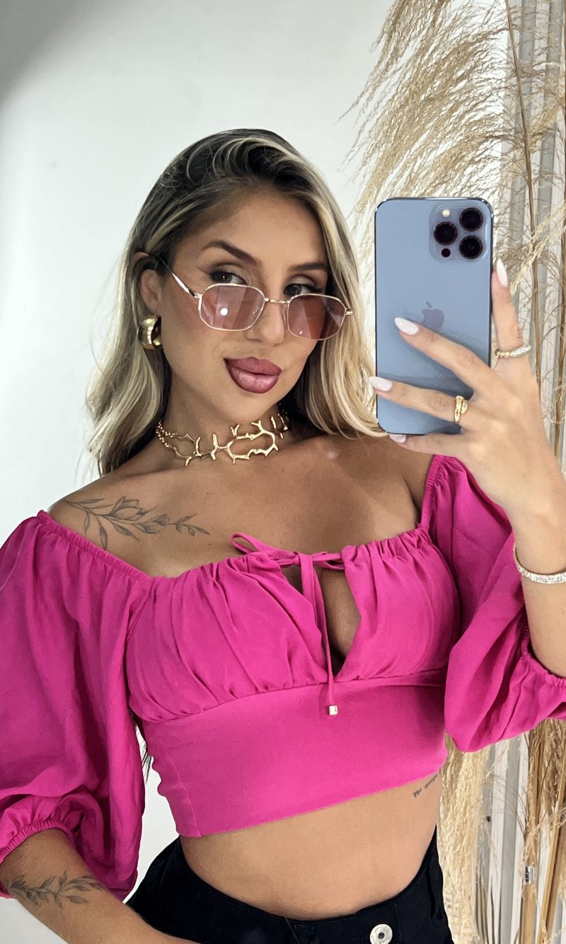 cropped roma rosa