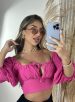 cropped roma rosa