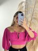 cropped roma rosa
