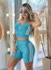 conjunto fitness ad verde