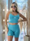 conjunto fitness ad verde