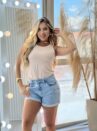 blusa sisi bege
