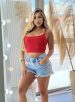 cropped dira vermelho