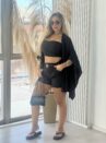 conjunto kimono cropped preto