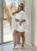 conjunto kimono cropped branco
