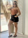 conjunto kimono cropped branco