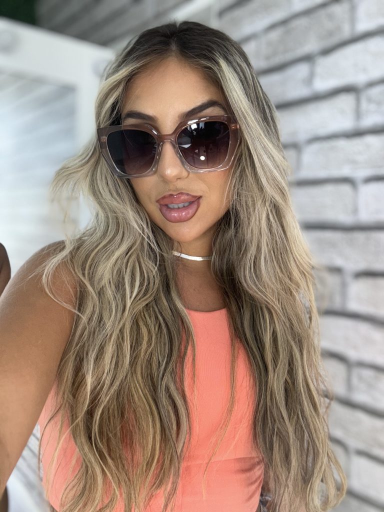 Óculos rose golde Óculos rose golde