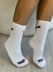 kit 3 pares meia unissex branco puma 4530.001.6