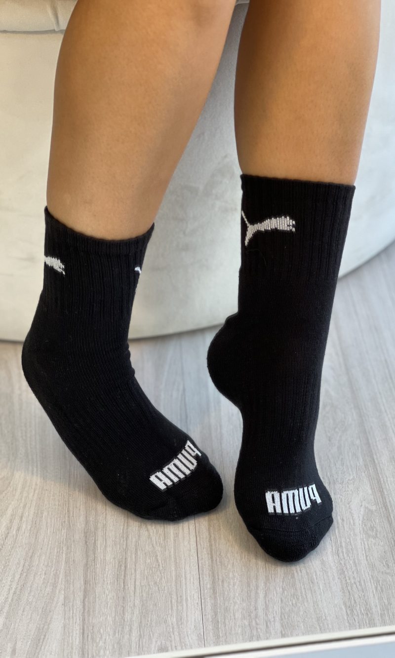 kit 3 pares meia unissex puma 4530.001.6.9 kit 3 pares meia unissex puma 4530.001.6.9