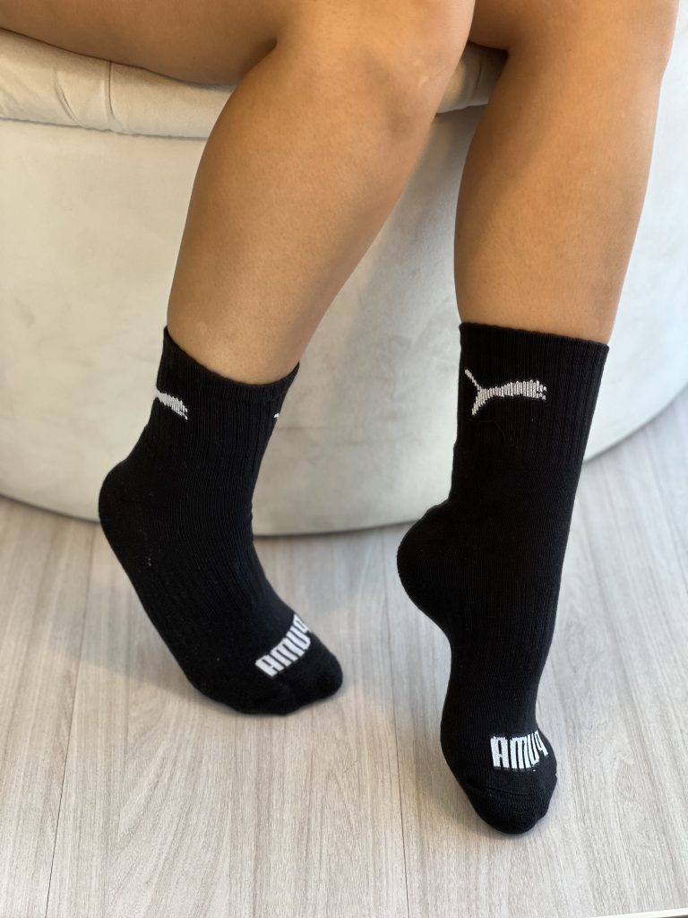 kit 3 pares meia unissex puma 4530.001.6.9
