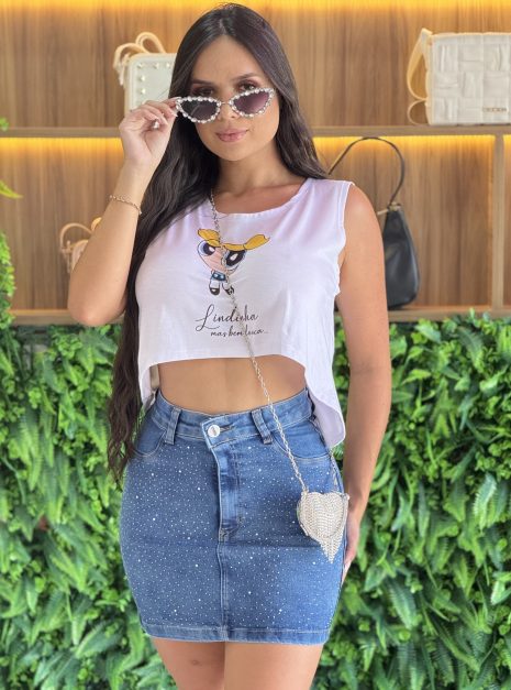 cropped poderosa lindinha