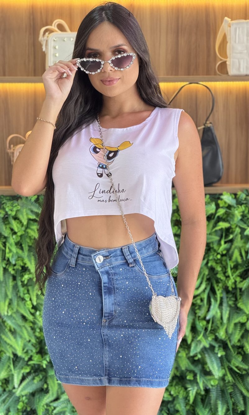 cropped poderosa lindinha