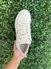 tênis casual jogging marfim via marte 136 002 15