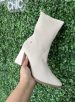 bota cano curto malha baunilha mississipi q8505