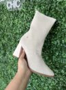 bota cano curto malha baunilha mississipi q8505