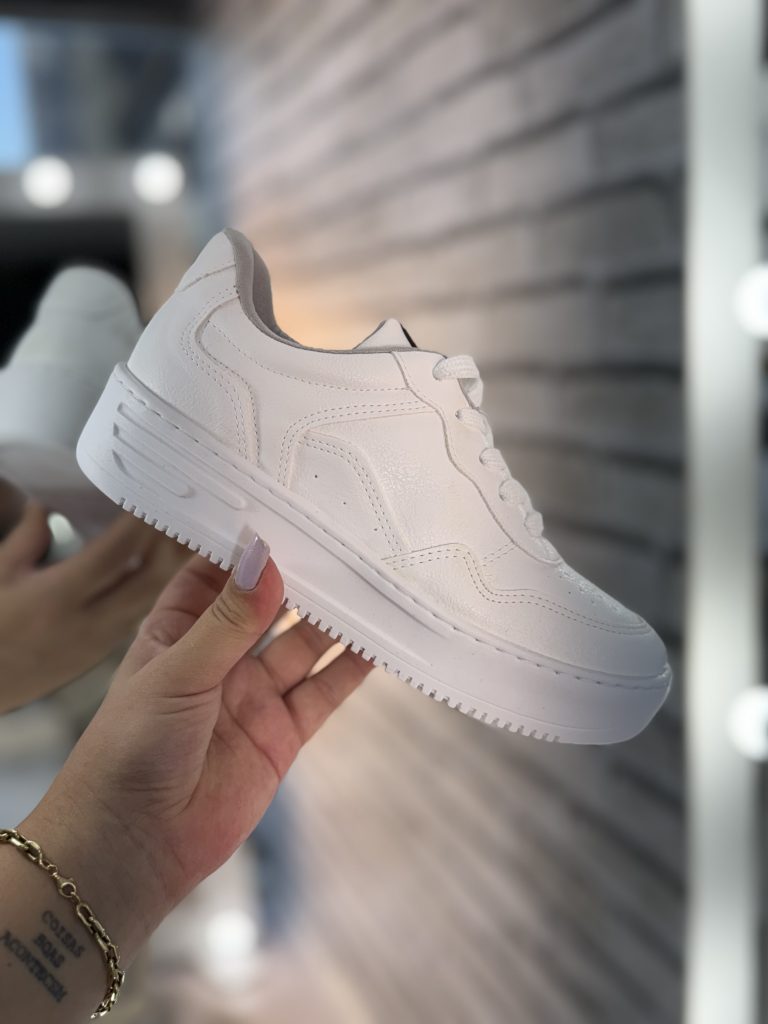 tênis casual napa branco via marte 065 002 03 tênis casual napa branco via marte 065 002 03