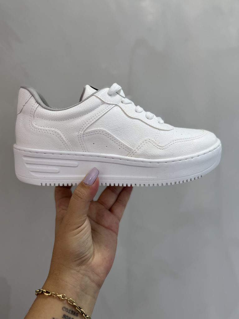 tênis casual napa branco via marte 065 002 03 tênis casual napa branco via marte 065 002 03