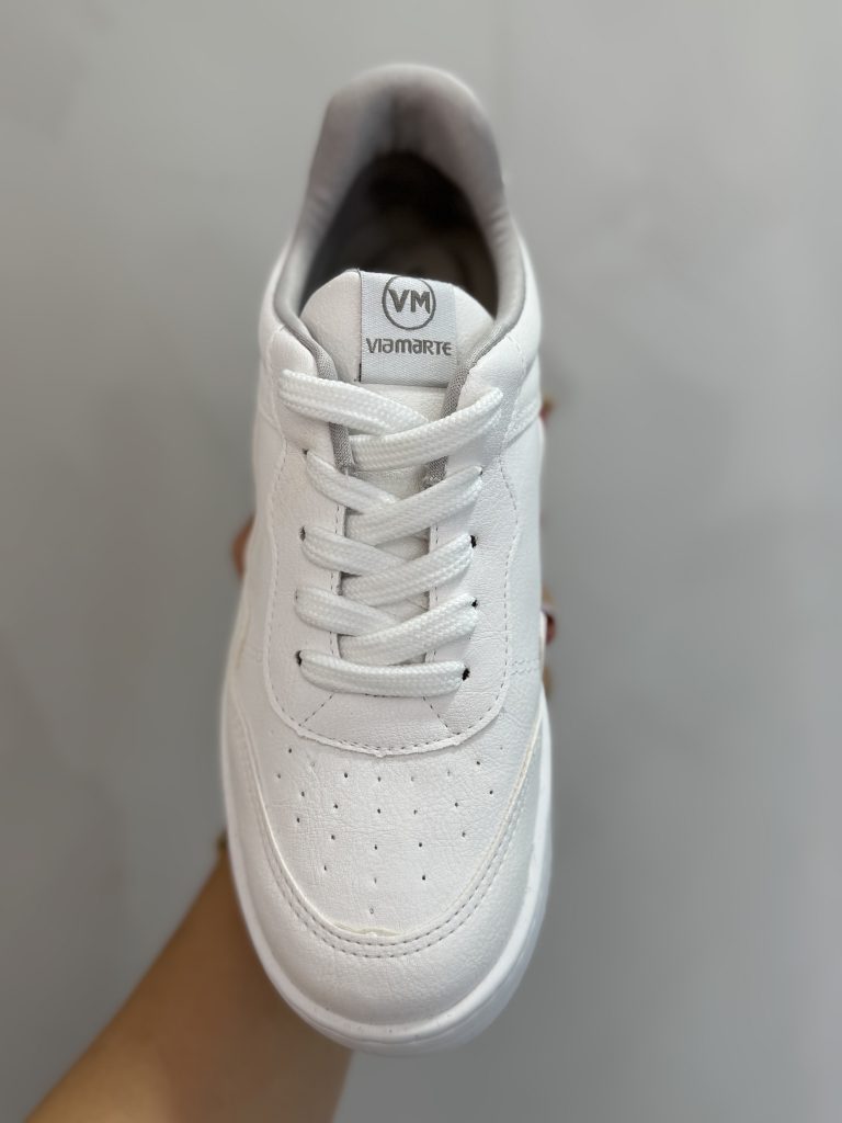 tênis casual napa branco via marte 065 002 03 tênis casual napa branco via marte 065 002 03