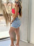 top luara rosa neon