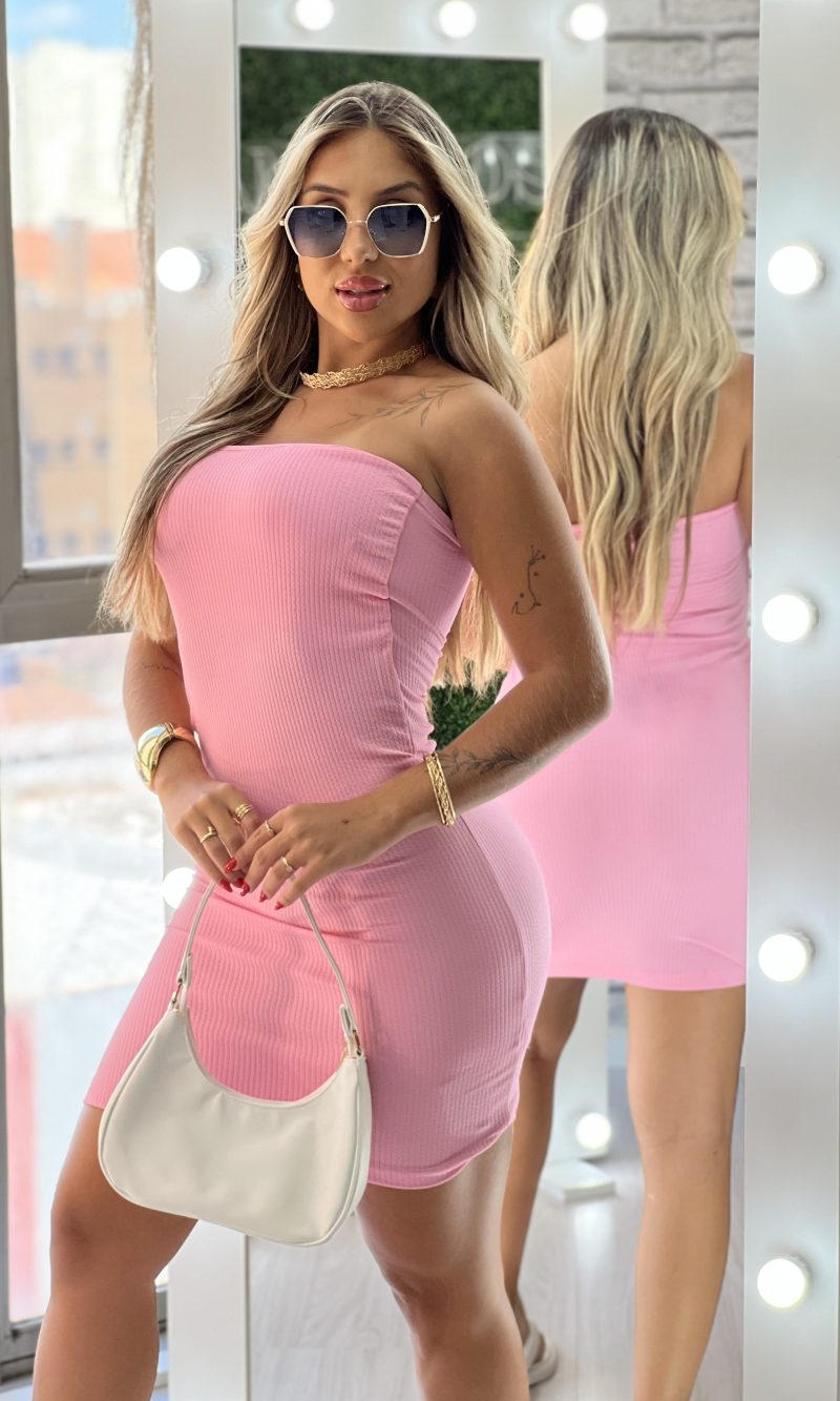 vestido midi heloisa rosa vestido midi heloisa rosa
