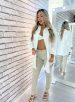 conjunto chemise top betina off with