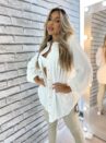 conjunto chemise top betina off with