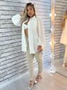conjunto chemise top betina off with