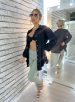 conjunto chemise top betina off with