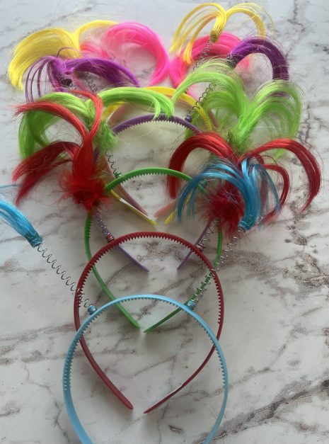tiara xuxinha pluma