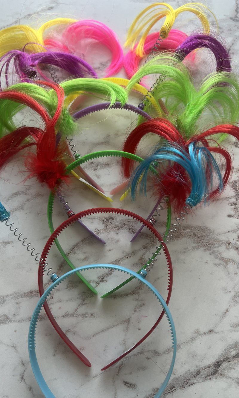 tiara xuxinha pluma