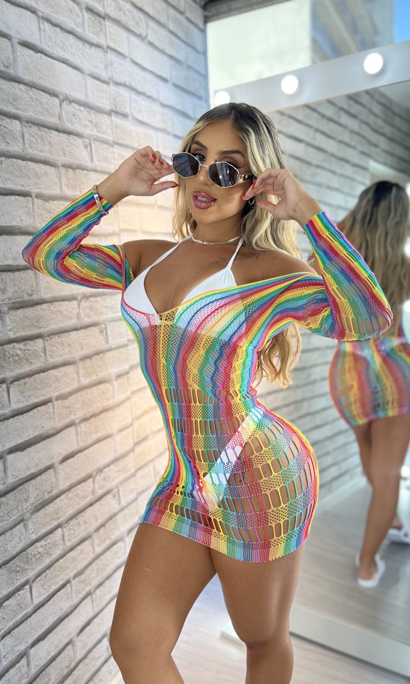 vestido arrastão mimi