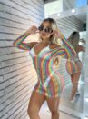 vestido arrastão mimi