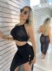 conjunto tricot danubia preto
