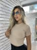 blusa cropped manu bege